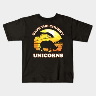 Chubby Unicorns Kids T-Shirt